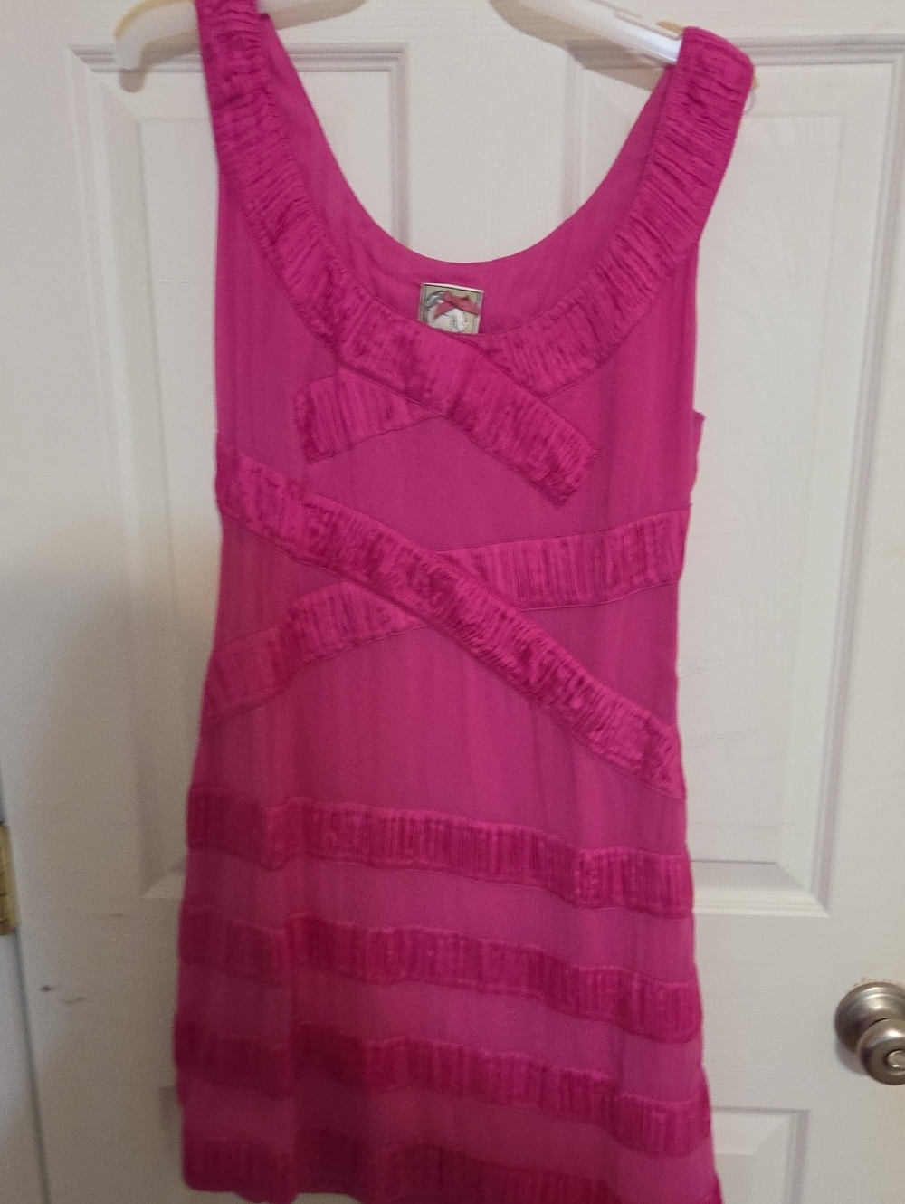 Rushed Bandage Y2k Barbiecore Vintage Pink Short Dress